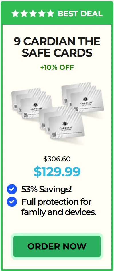 Safe Card Shield offer package price 