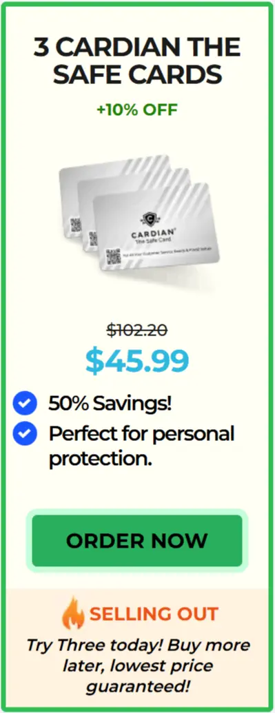 Safe Card Shield price 
